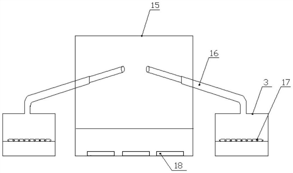 A control system and method for a large-space full-scale fire scene simulation experiment