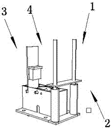 Retaining device of ecological parking device