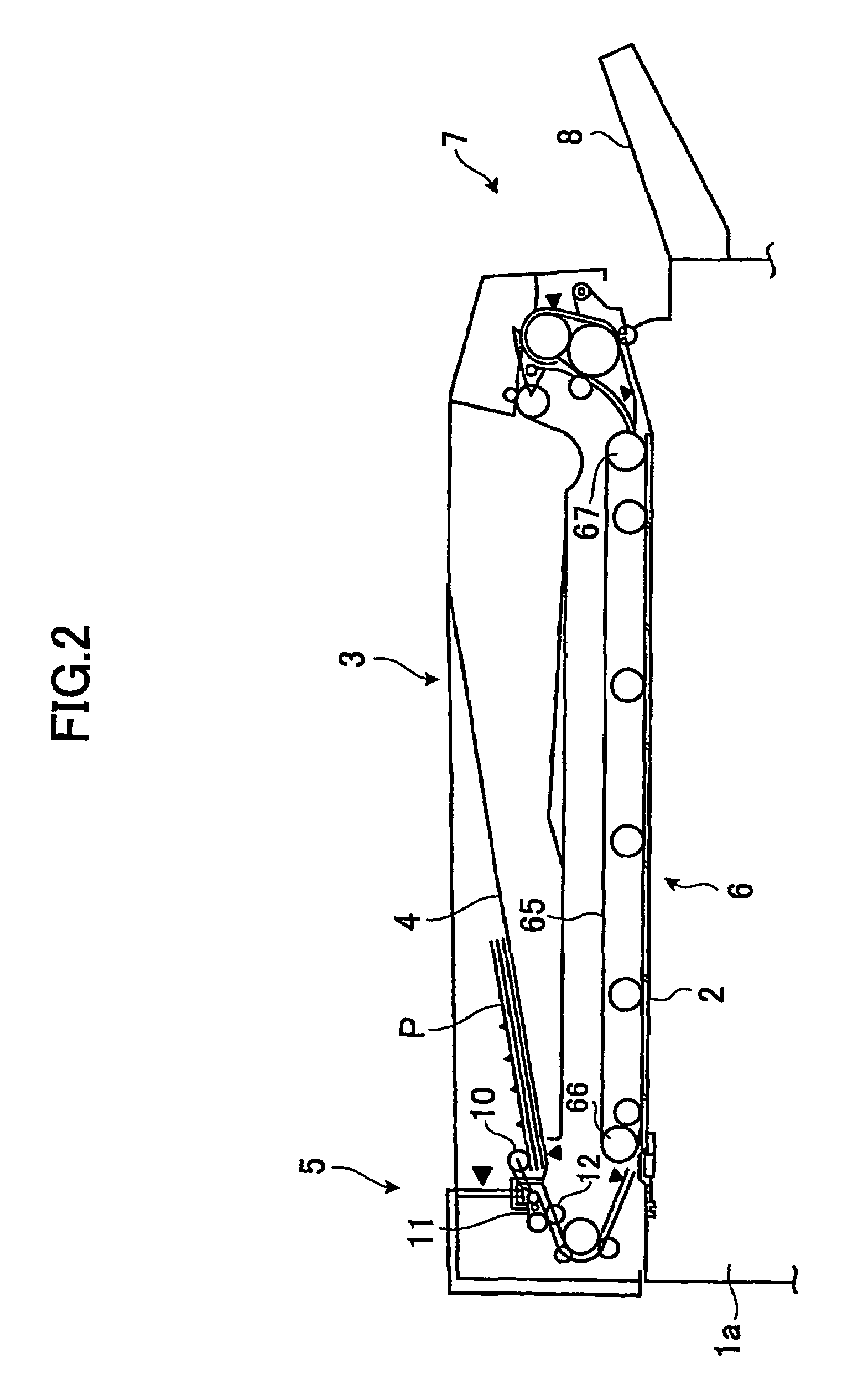 Belt conveyance apparatus and image forming apparatus using such a belt conveyance apparatus