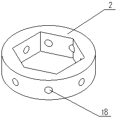 A hydraulic single cylinder tensioner