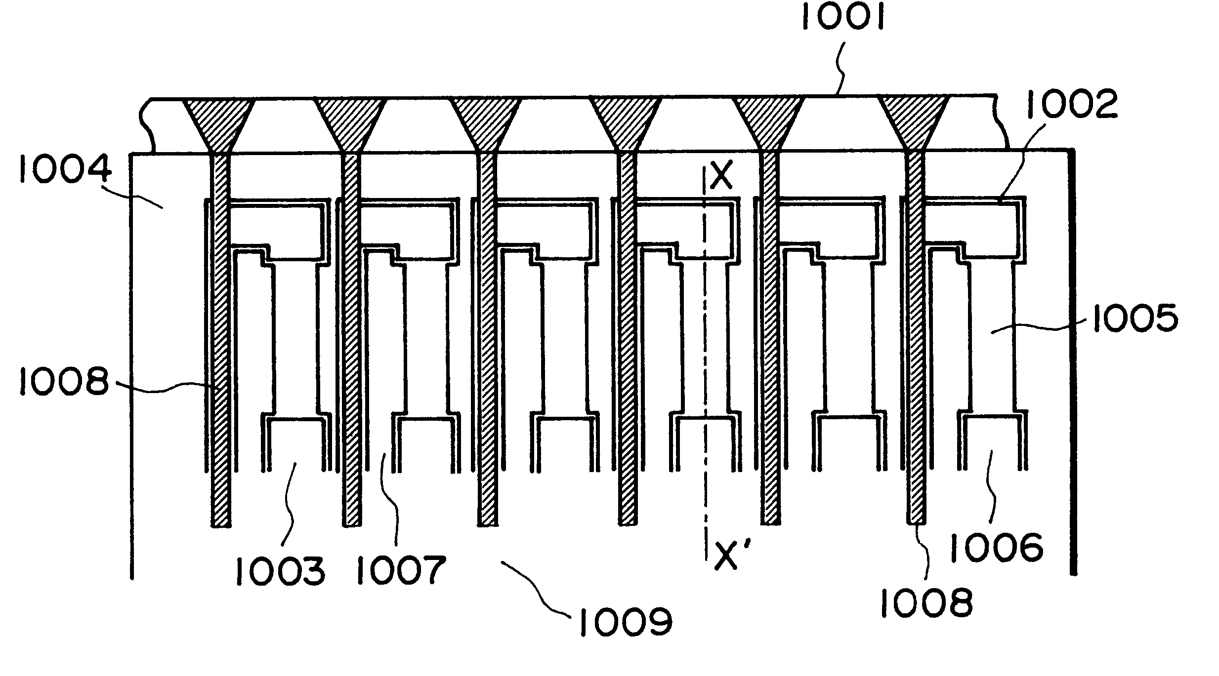 Ink-jet head base board, ink-jet head, and ink-jet apparatus