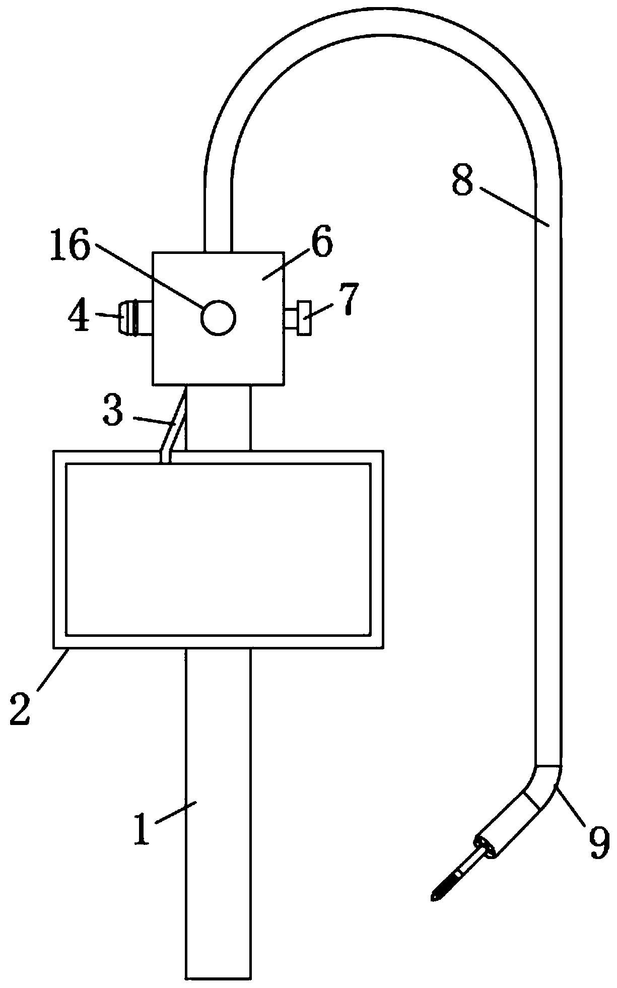 Soft tissue debridement knife based on endoscope technology