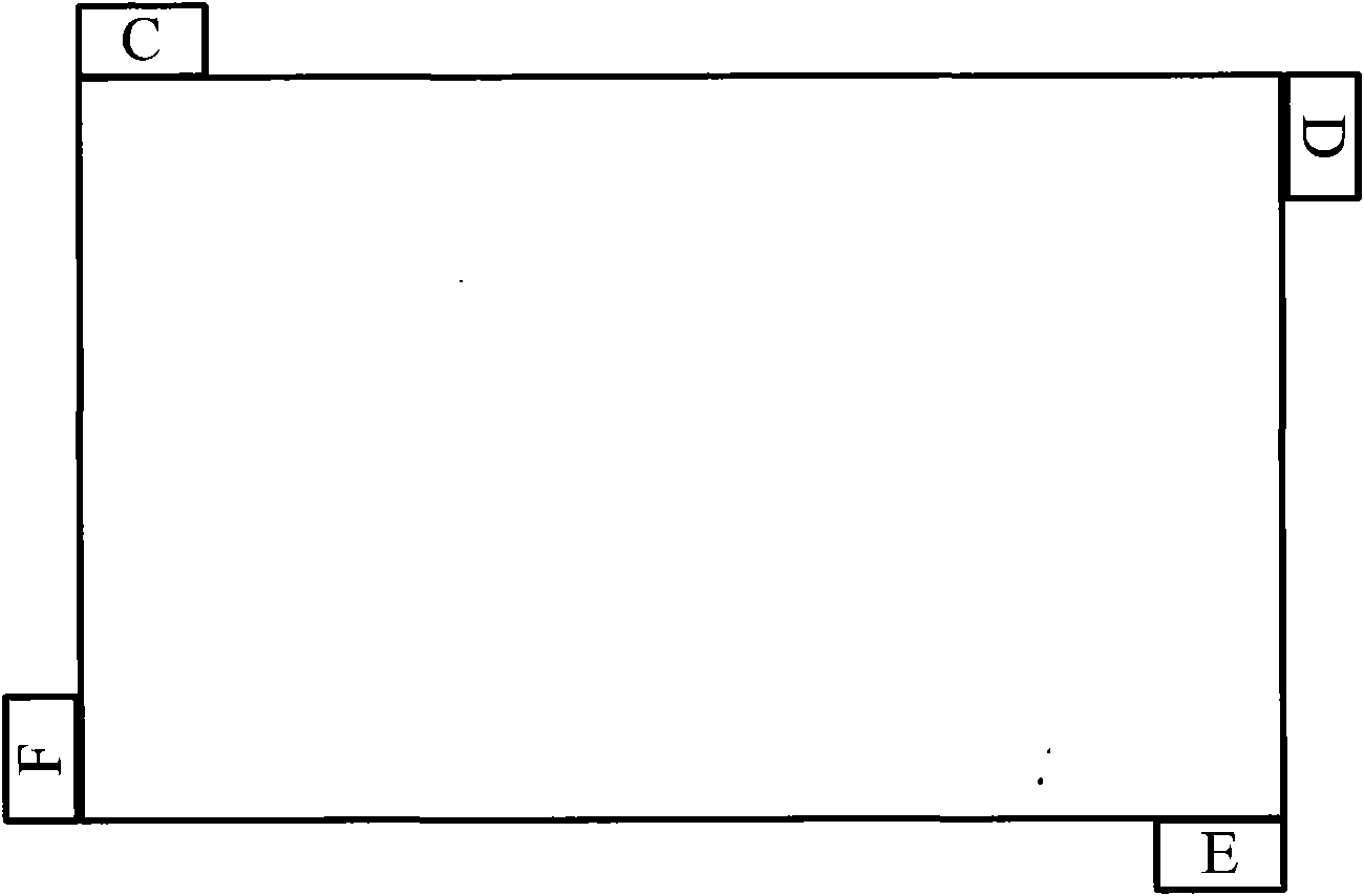 Multi-input large-area writing method, device and system