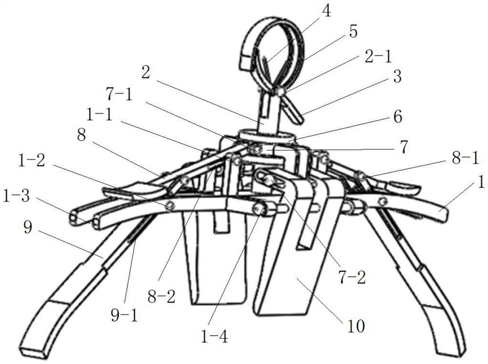 Clothes drying hanger capable of achieving up-and-down clamping and transverse clamping and expanding