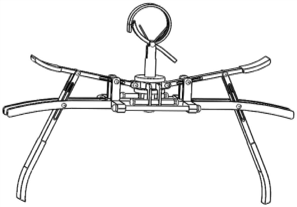 Clothes drying hanger capable of achieving up-and-down clamping and transverse clamping and expanding