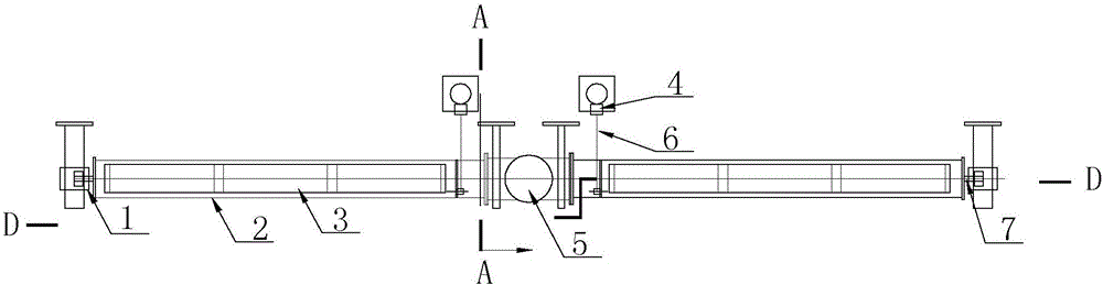 Constant water level repeated batch process system water decanting device