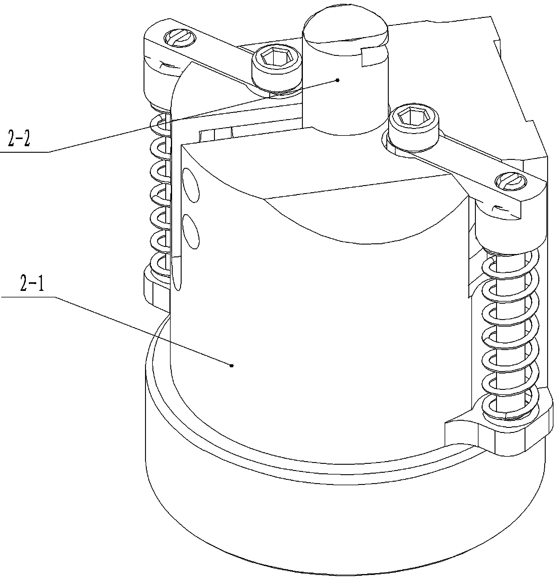 Multi-stamp stamping machine with movement capable of vertically rotating in reciprocating mode to change positions