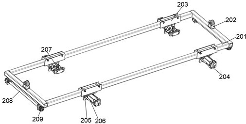 Cement floor automatic hole grinding and stacking all-in-one machine and working method thereof