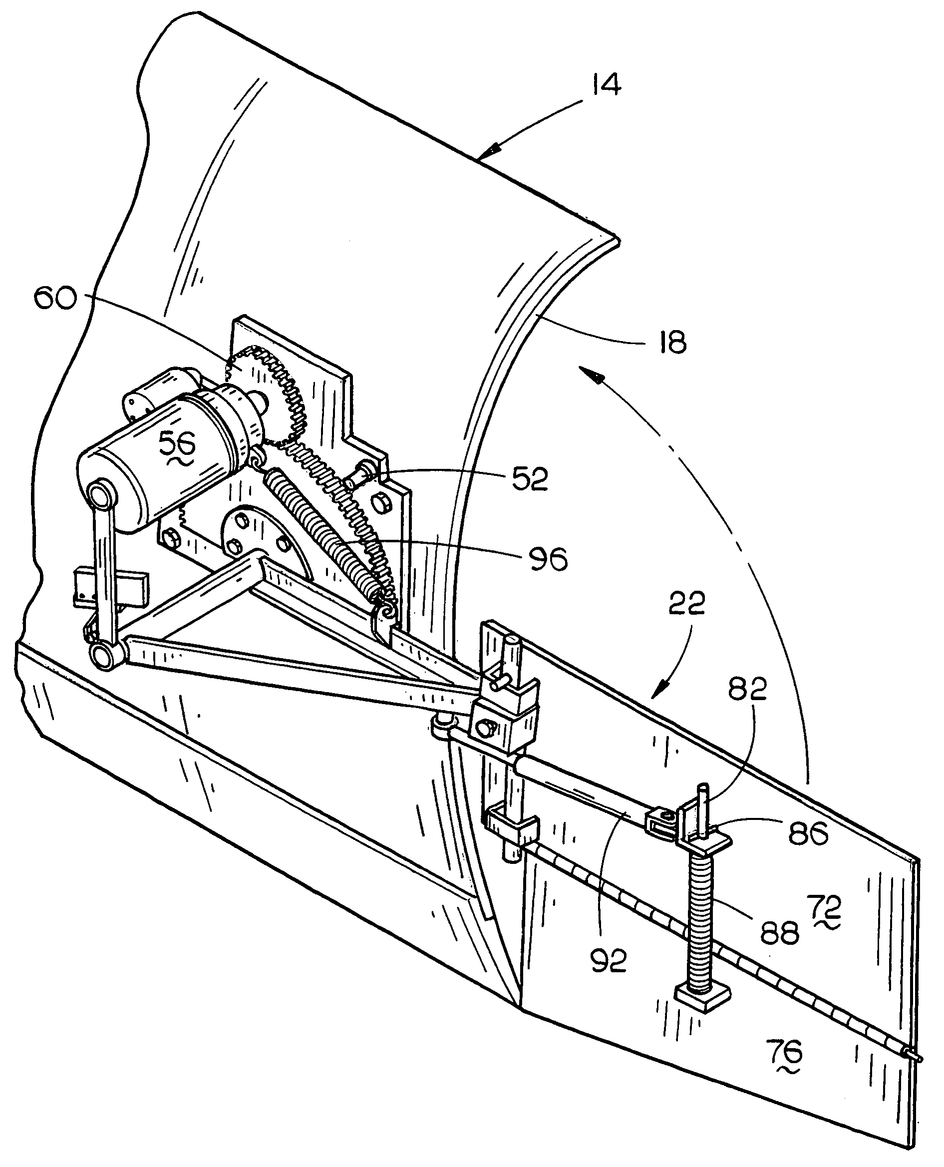 Means for creating weep holes in a ridge of roadway material