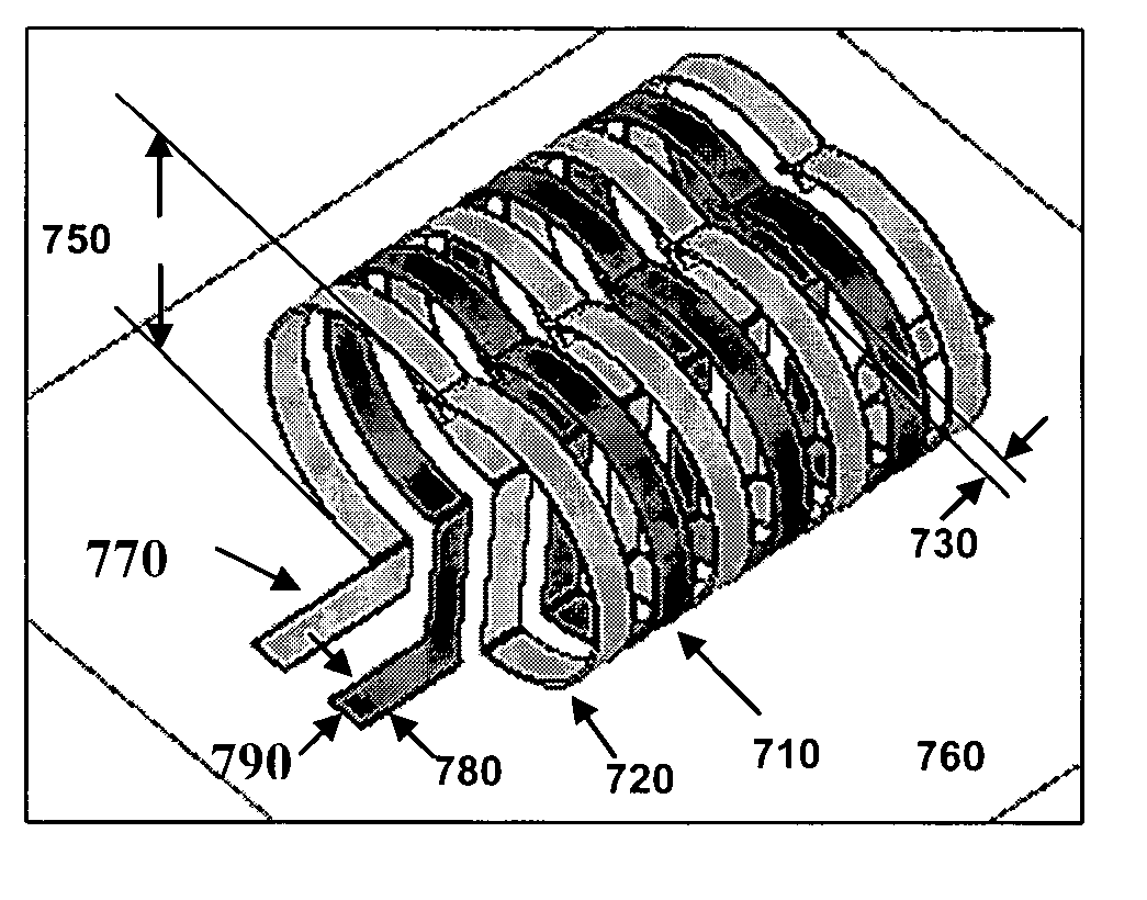 3-D transformer for high-frequency applications