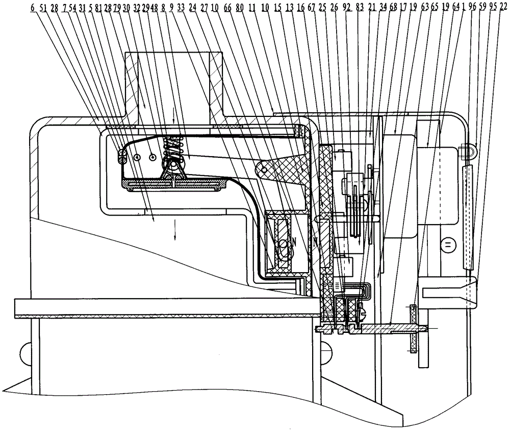 Smart card gas meter