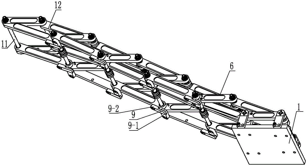 Scalable underactuated cable-strut truss gripper