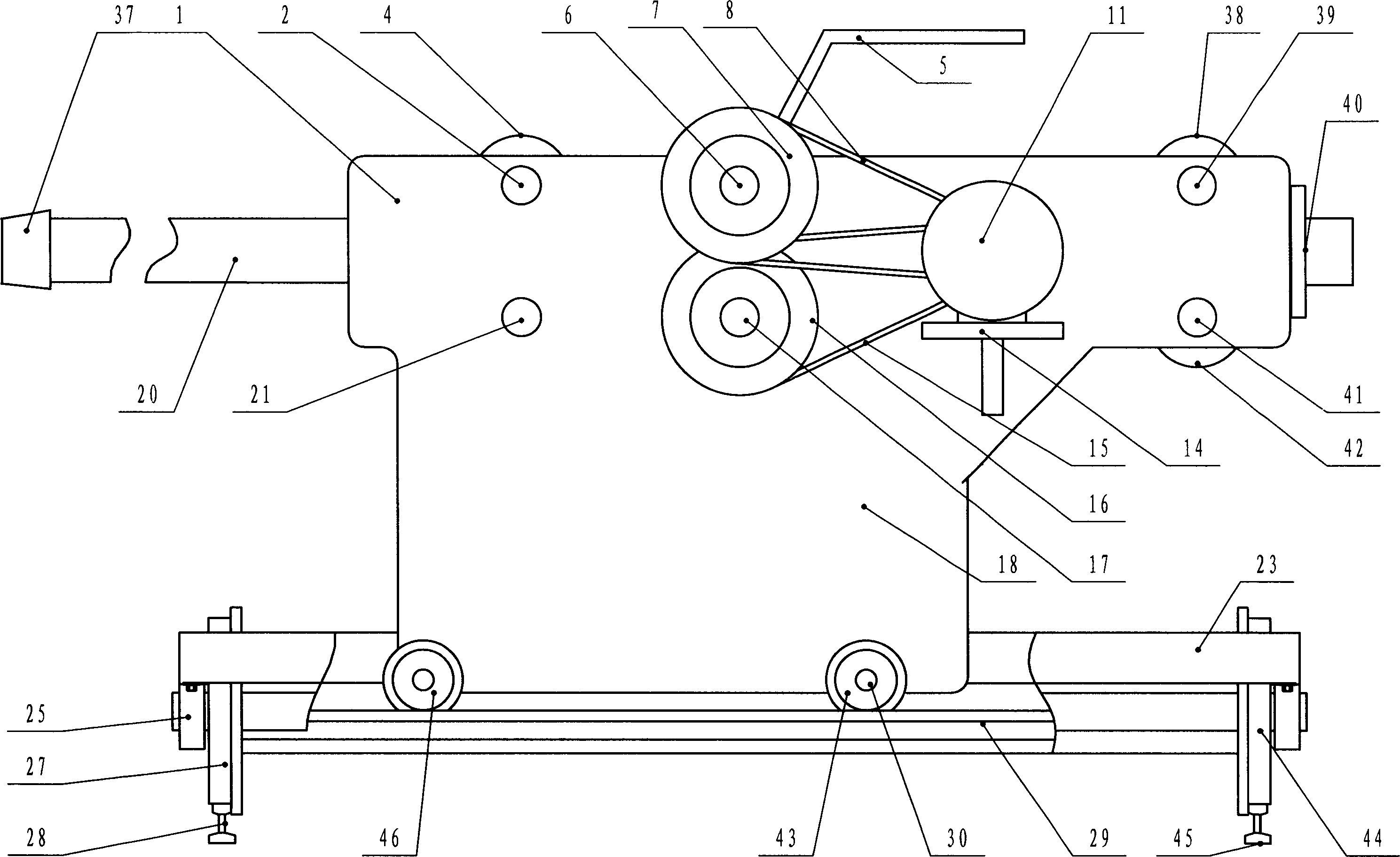 Slag-removing pot cleaning machine for metallurgy furnace