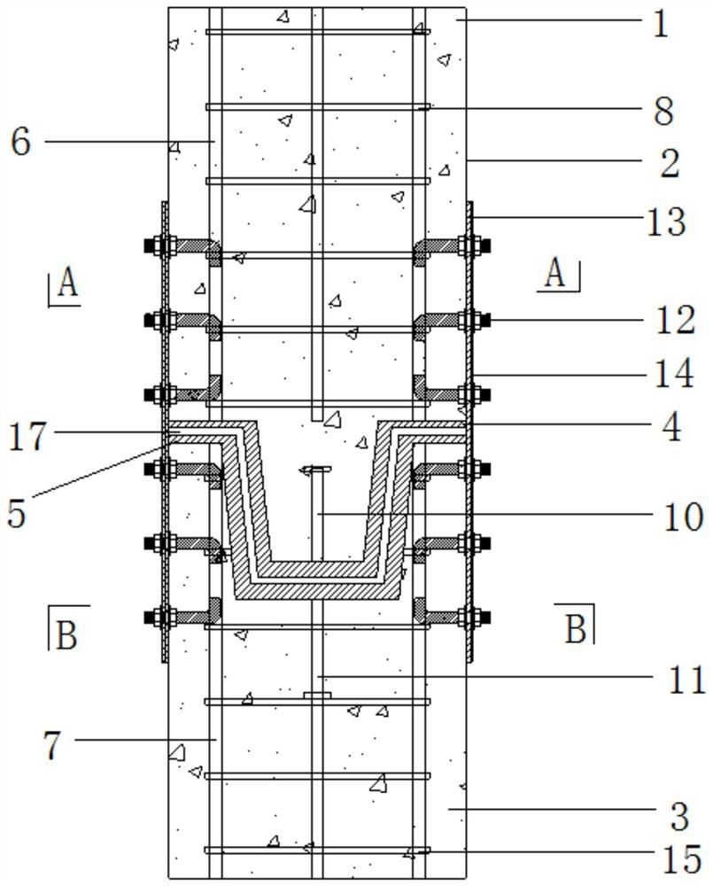 Fully assembled column joints connected by double steel plate bolts and its construction method and calculation method