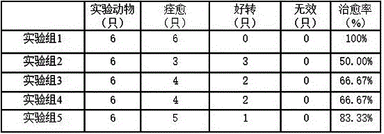 Drug composition for treating animal acariasises and preparation method and application thereof