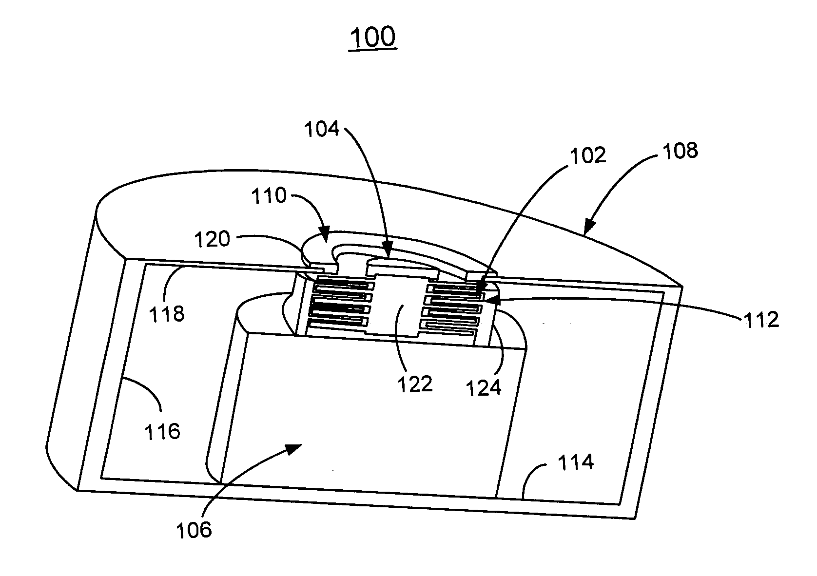 Method and components for implementing EMC shielded resonance damping