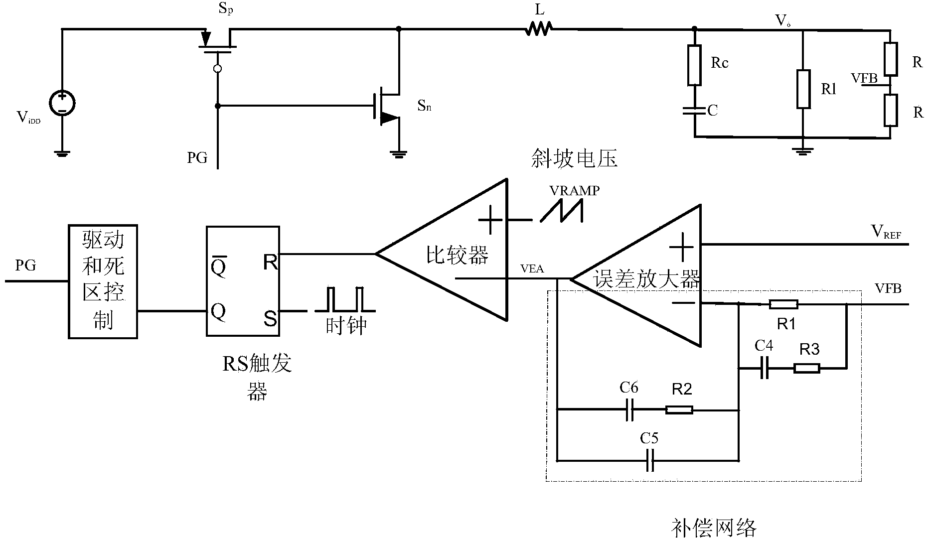 III-type compensation control system of Cuk-type switch converter