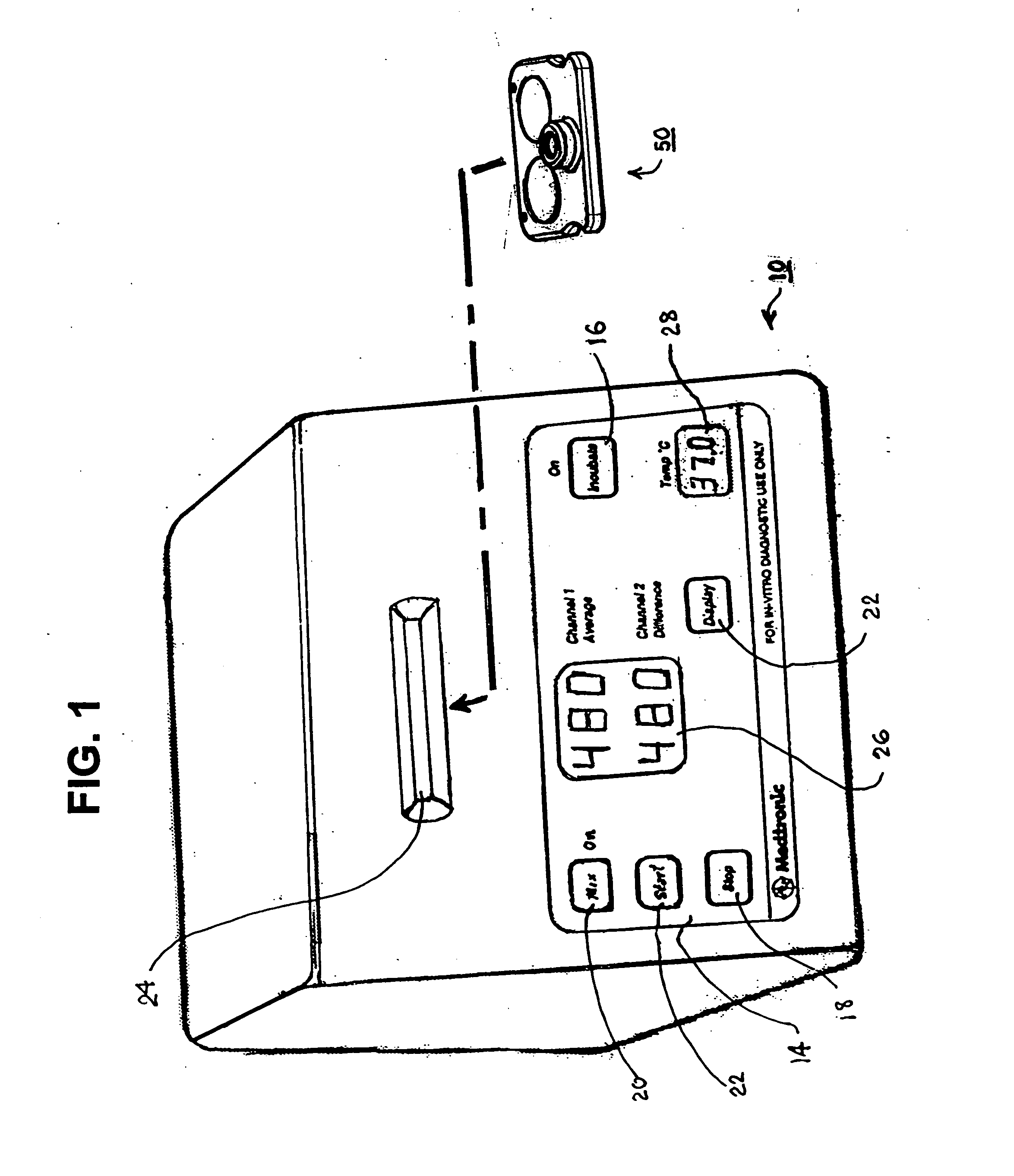 Blood coagulation test cartridge, system, and method