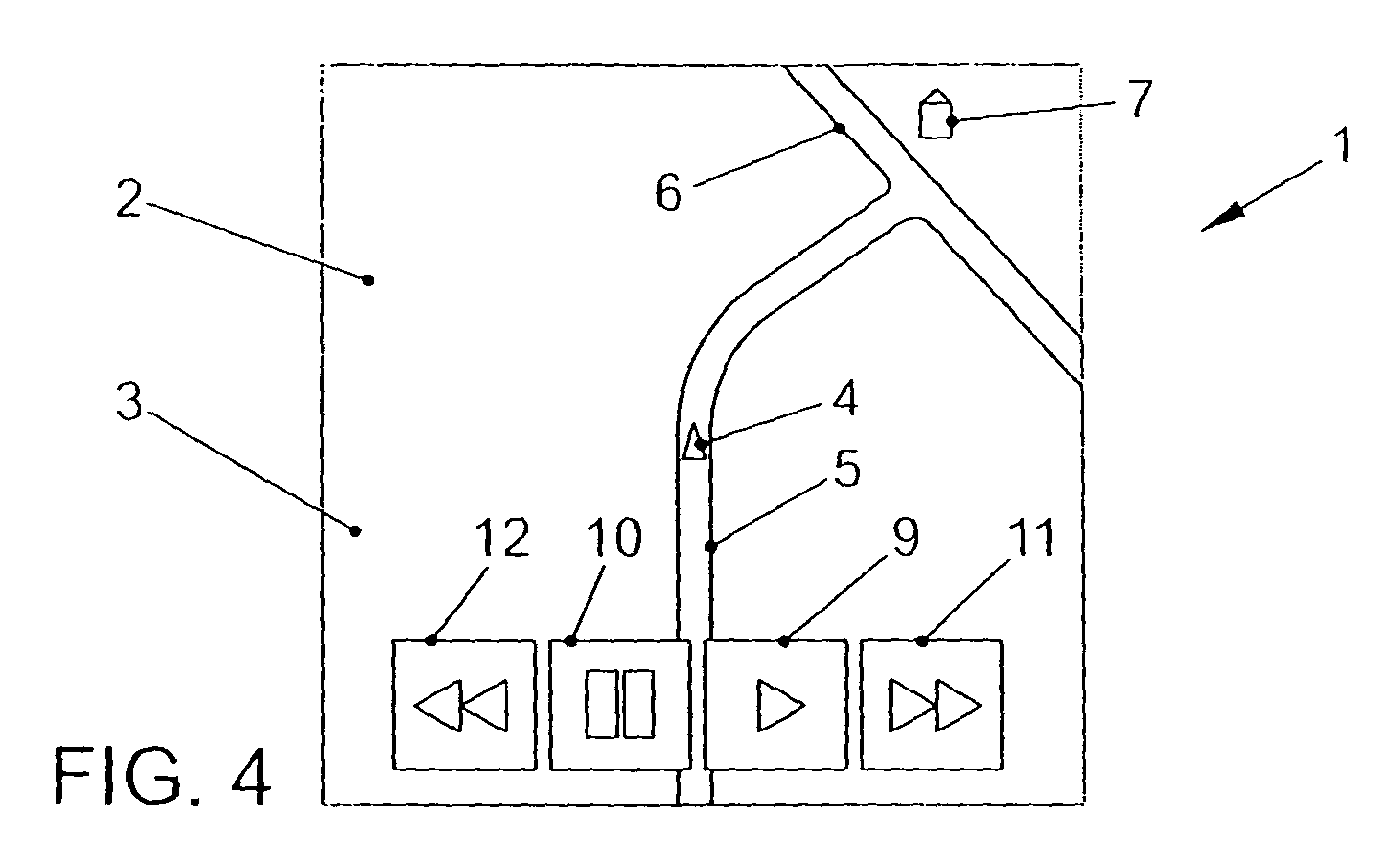 Display method for a display system, display system and operating method for a navigation system of a vehicle