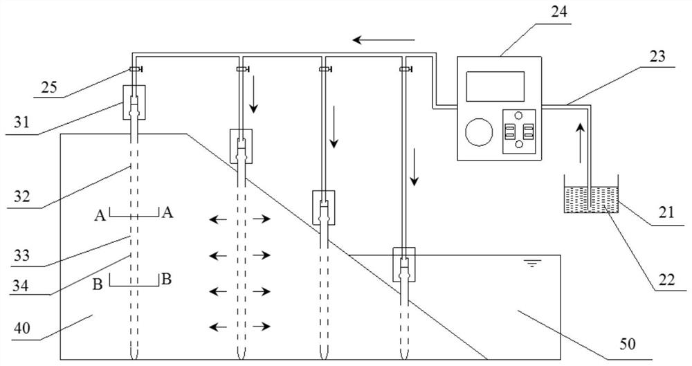 Microbial improved riverway revetment device and construction method