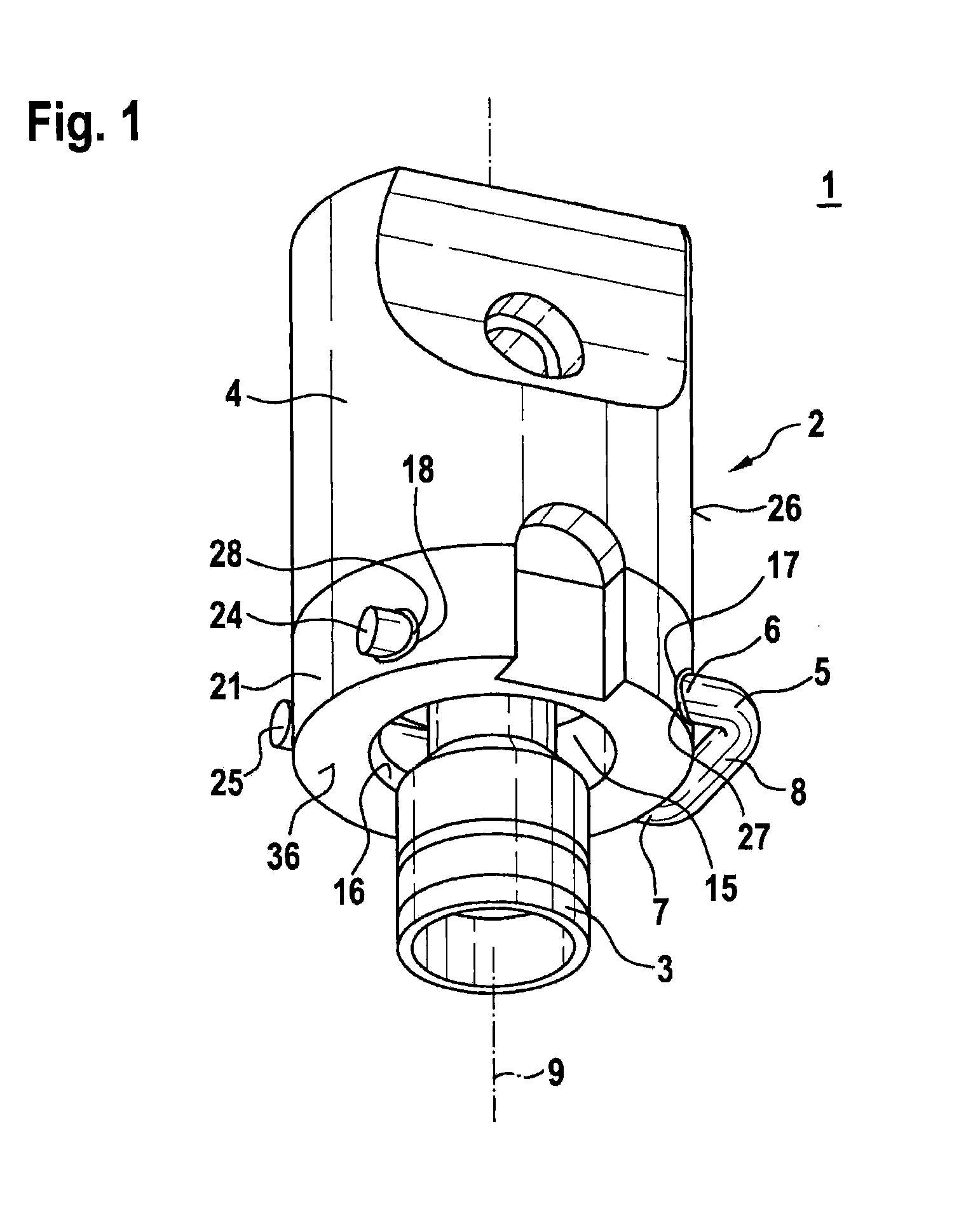 Fuel injection system having a fuel-conducting component, a fuel injection valve and a connection element