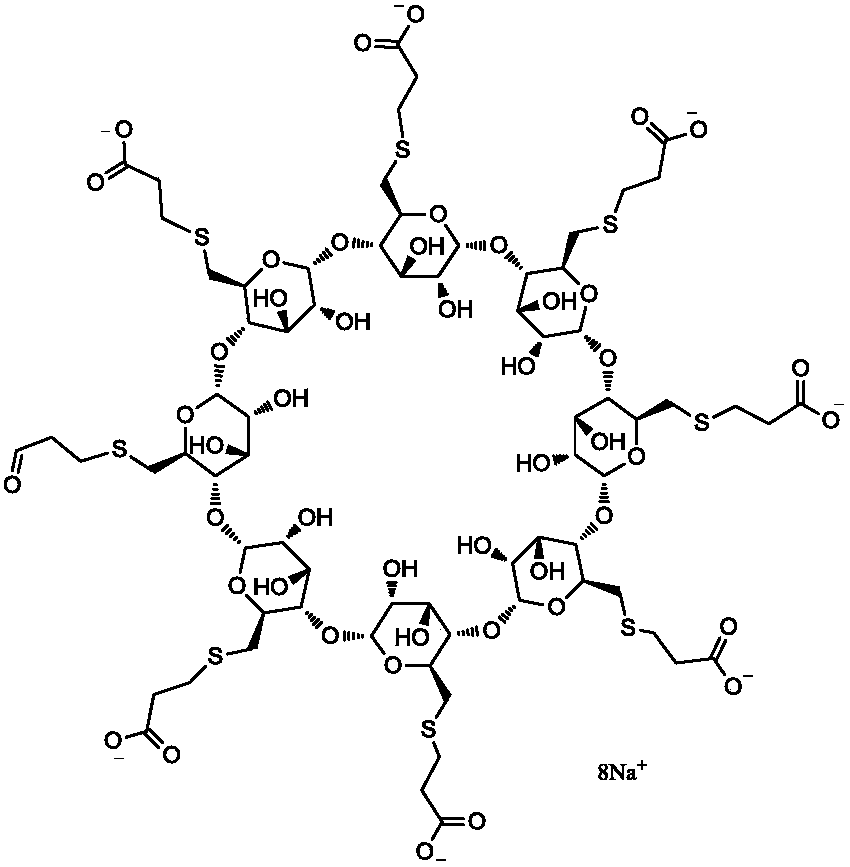 Purifying method of sugammadex sodium