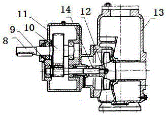 Road water spraying vehicle