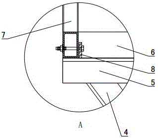 Shaped external-hanging-bracket protective system and installation method