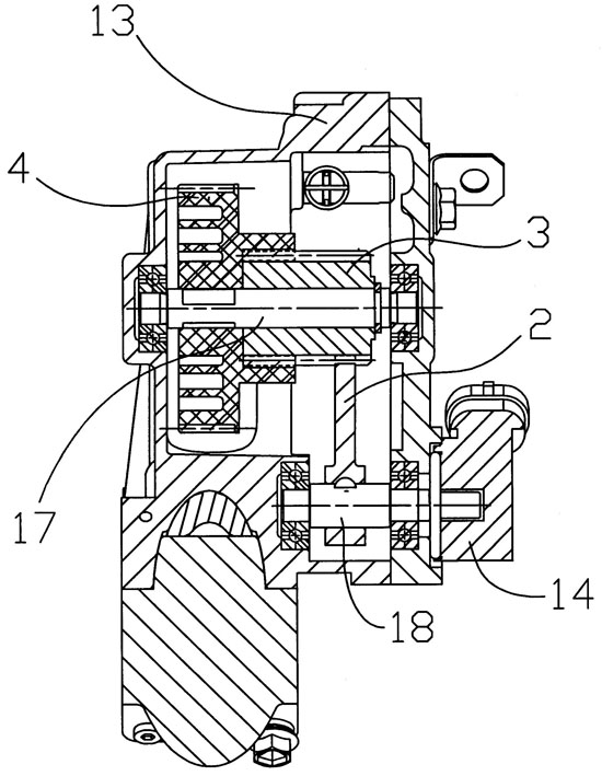 Mechanical guyed automatic transmission clutch execution mechanism