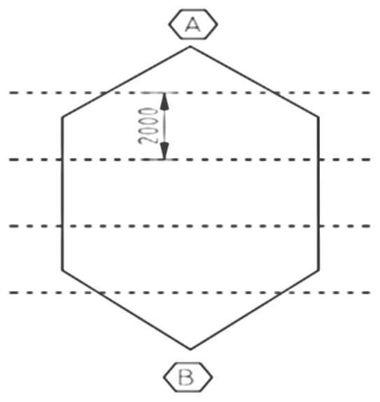 A sub-unit installation and construction method of a large-span double-layer PTFE membrane structure roof