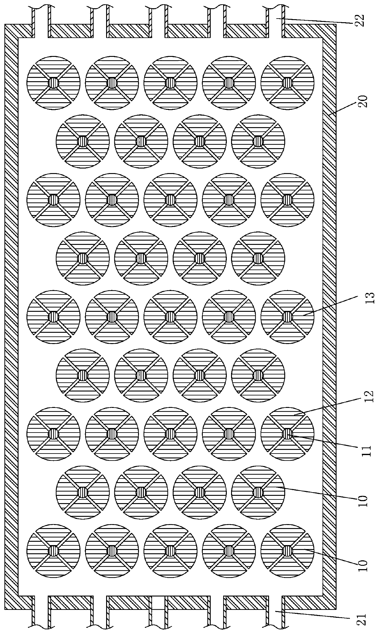 Cold storage ball module and cold storage water tank using cold storage ball module