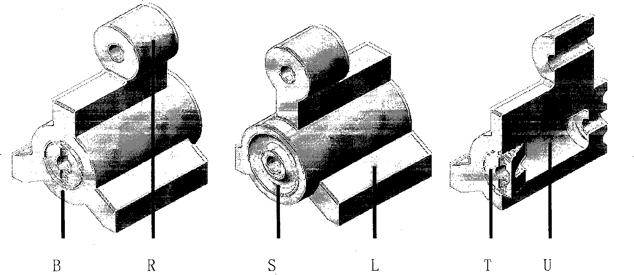 Spiral gunlock device