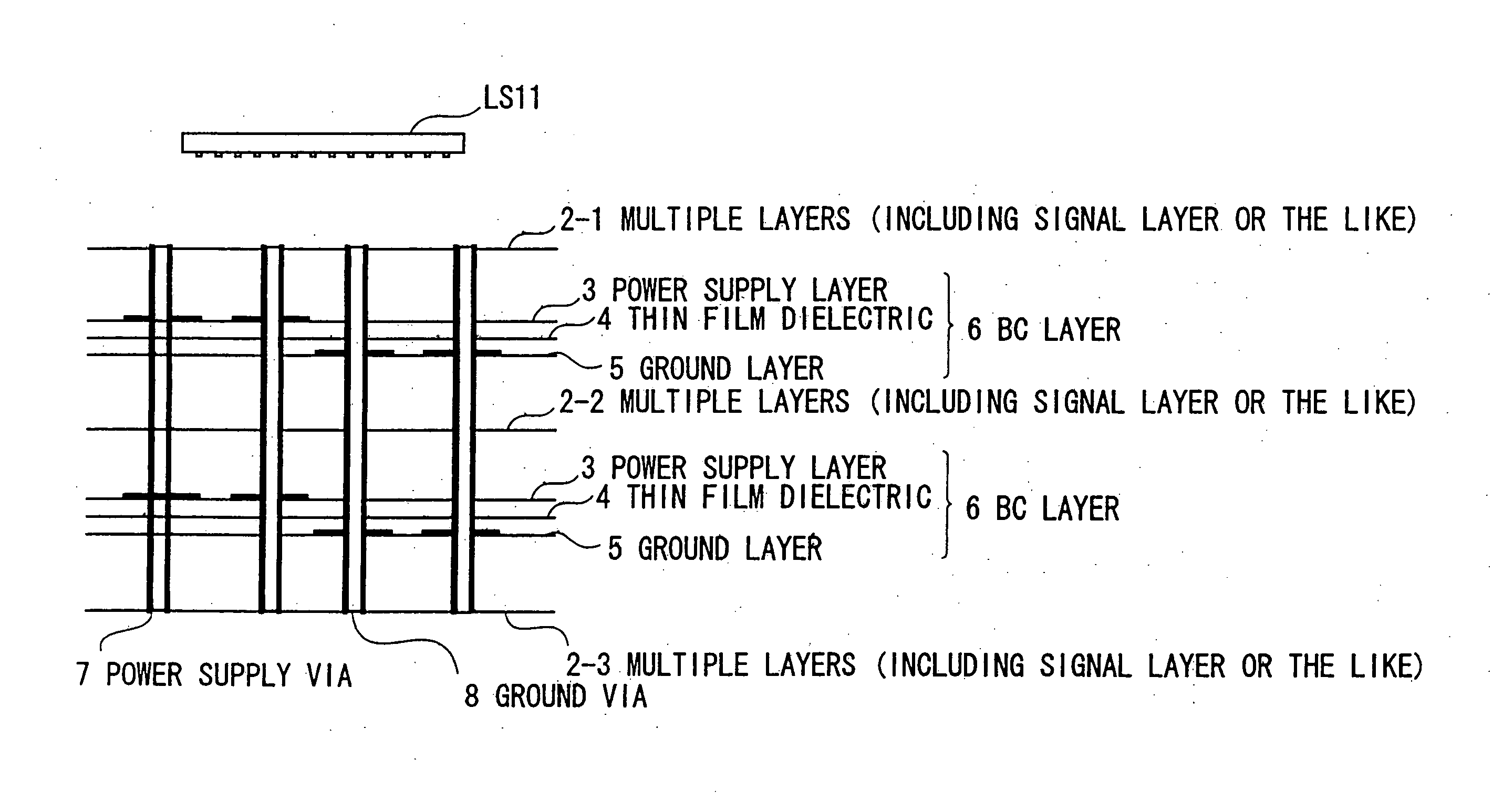 Multilayer printed board, electronic apparatus, and packaging method