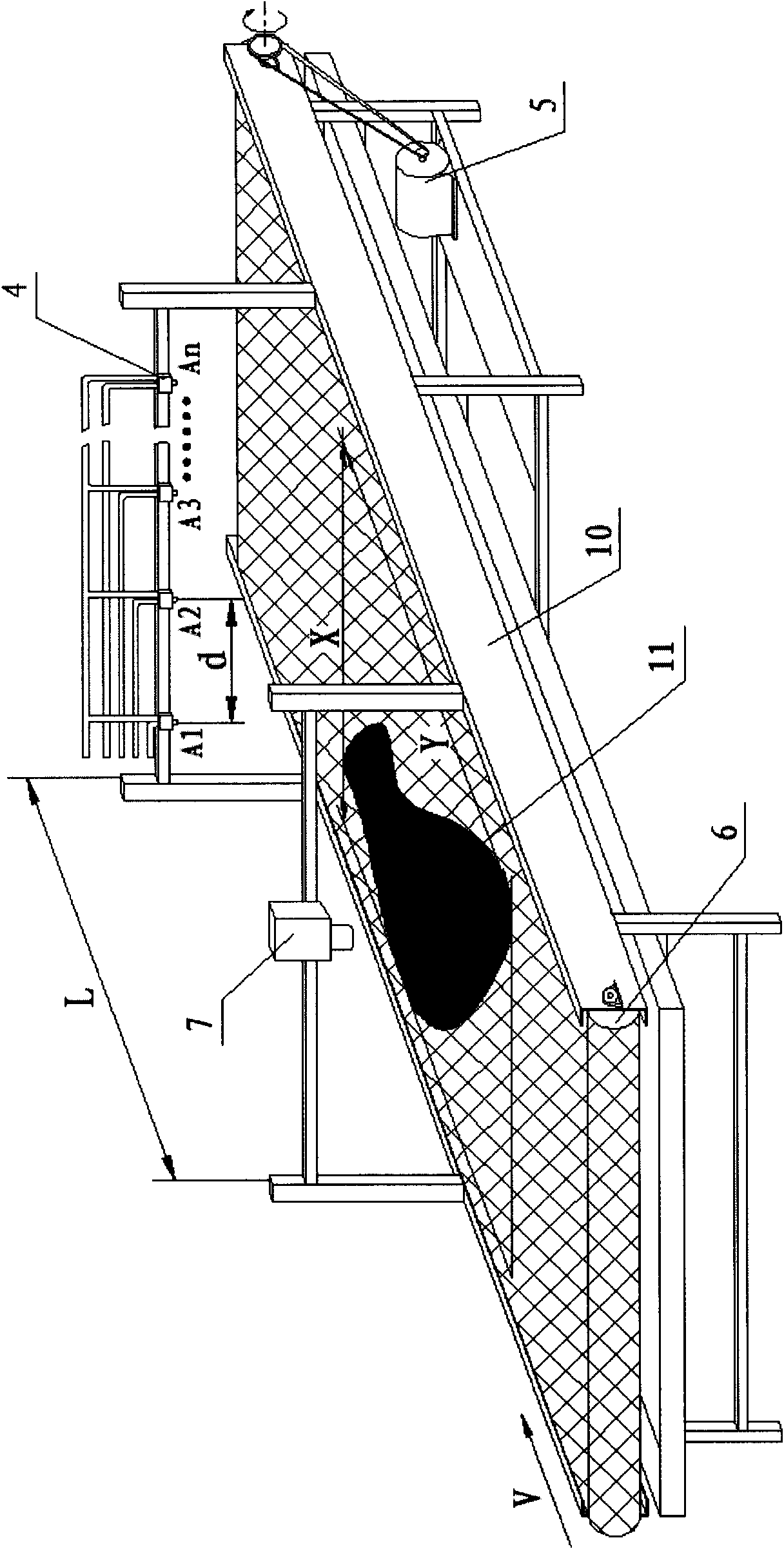 Automatic leather coating machine and automatic coating method