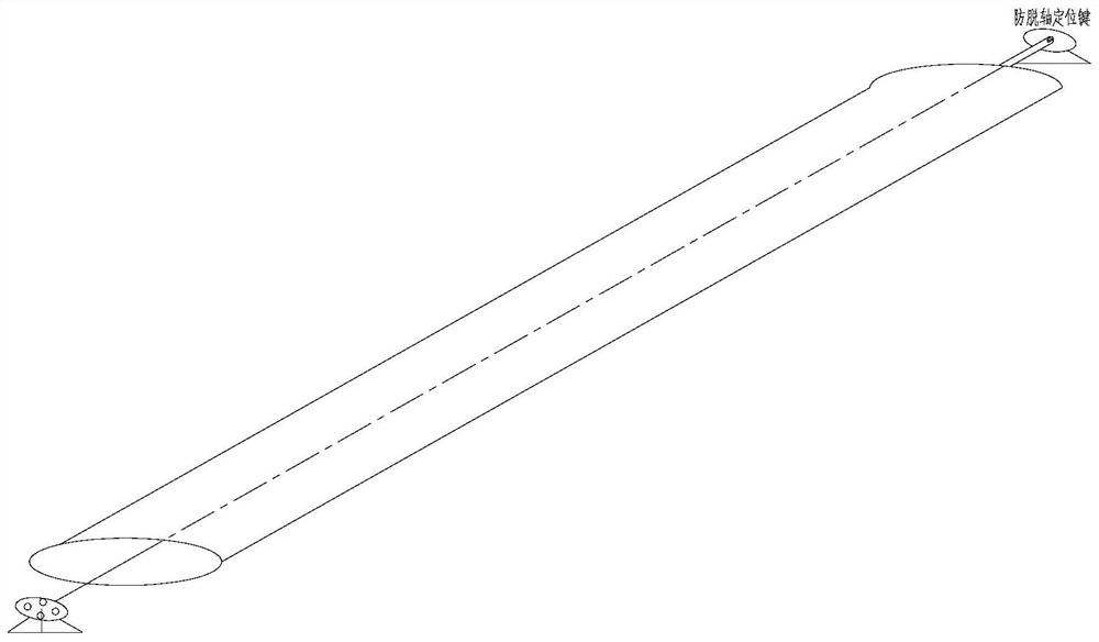 Slurry-free carbon fiber three-dimensional anti-twist steering industrialization device