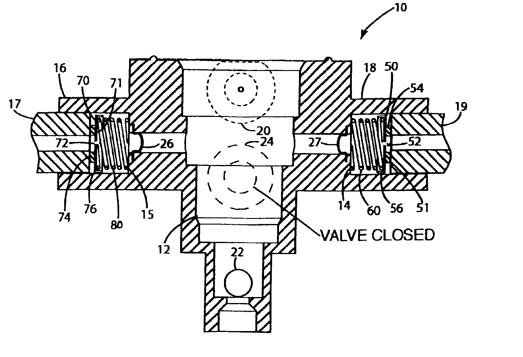 Anti-roll suspension valve body