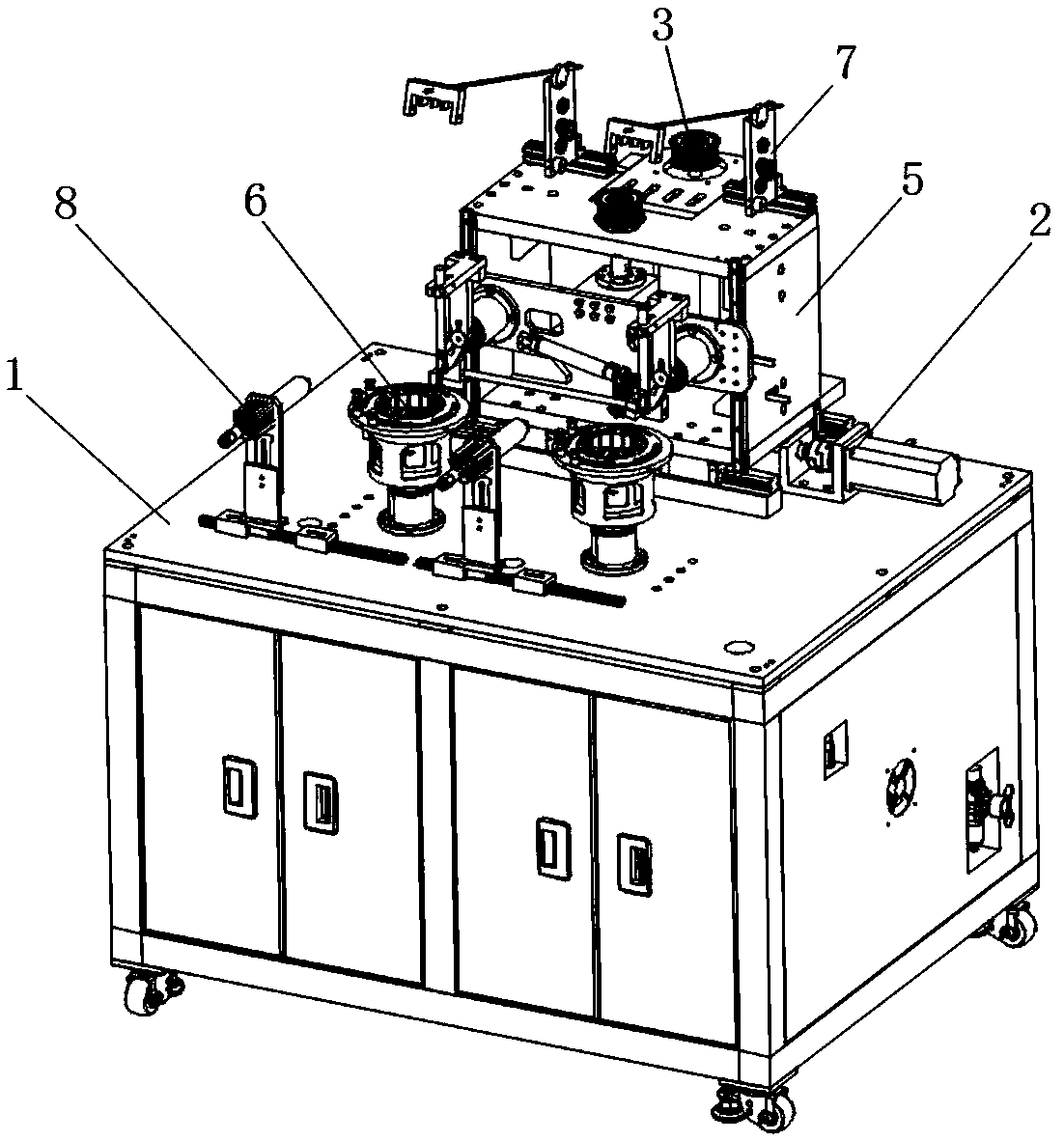 Multi-axis motion control automatic coil winding machine