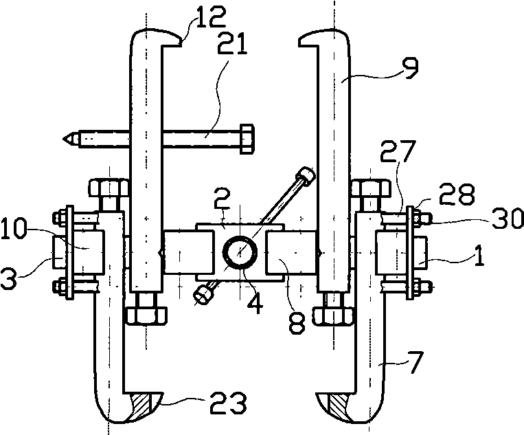 Adjustable combined detacher