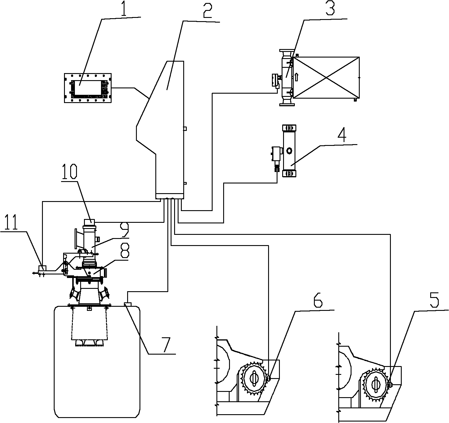 Full-automatic well cementation cement slurry quality controlling method and mixing system