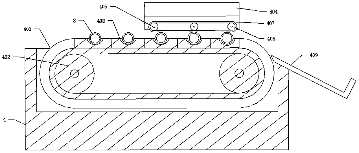 Earthworm feeding mechanism of device for intelligently using earthworms to dispose garbage