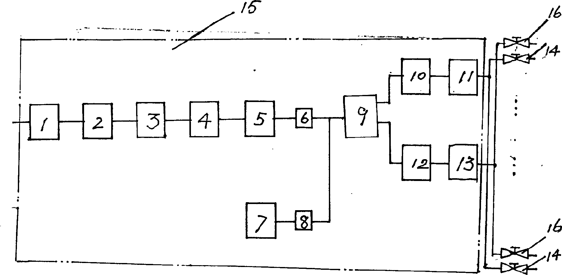 Generator of oxidation potential water sterilization liquid