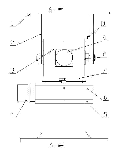 Automatic solar tracking device