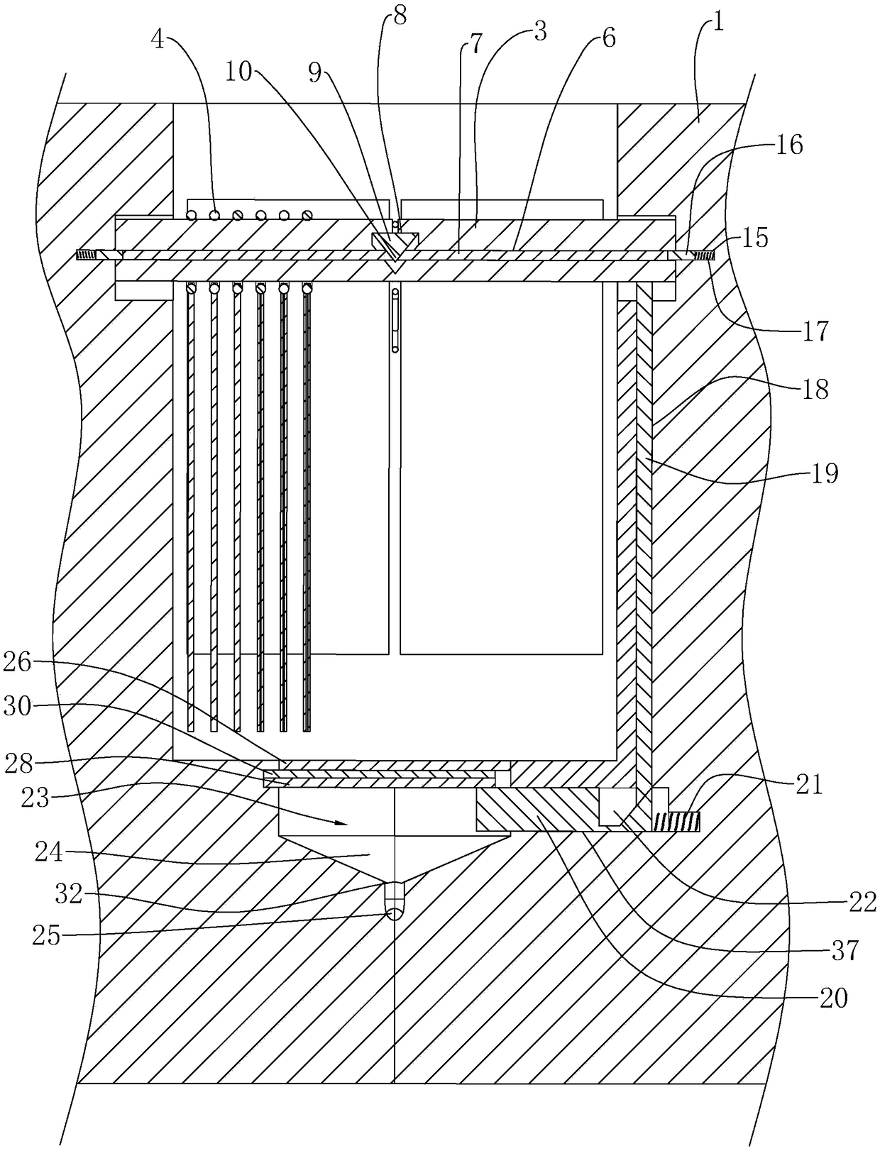 Novel house building bay window cabinet