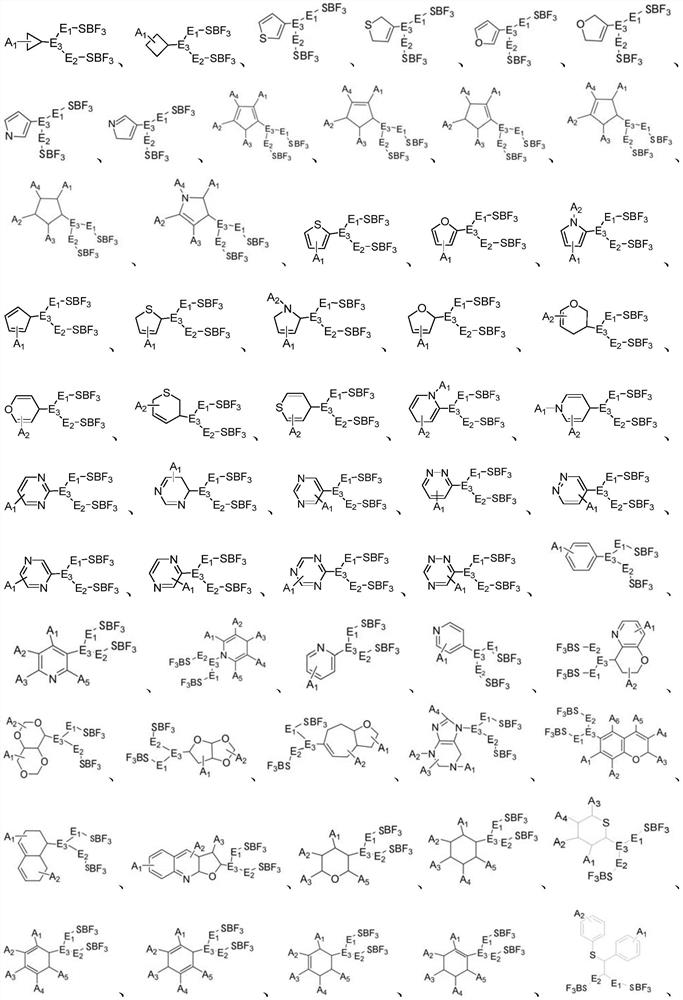 Electrolyte containing sulfenyl boron trifluoride salt and preparation method and application thereof