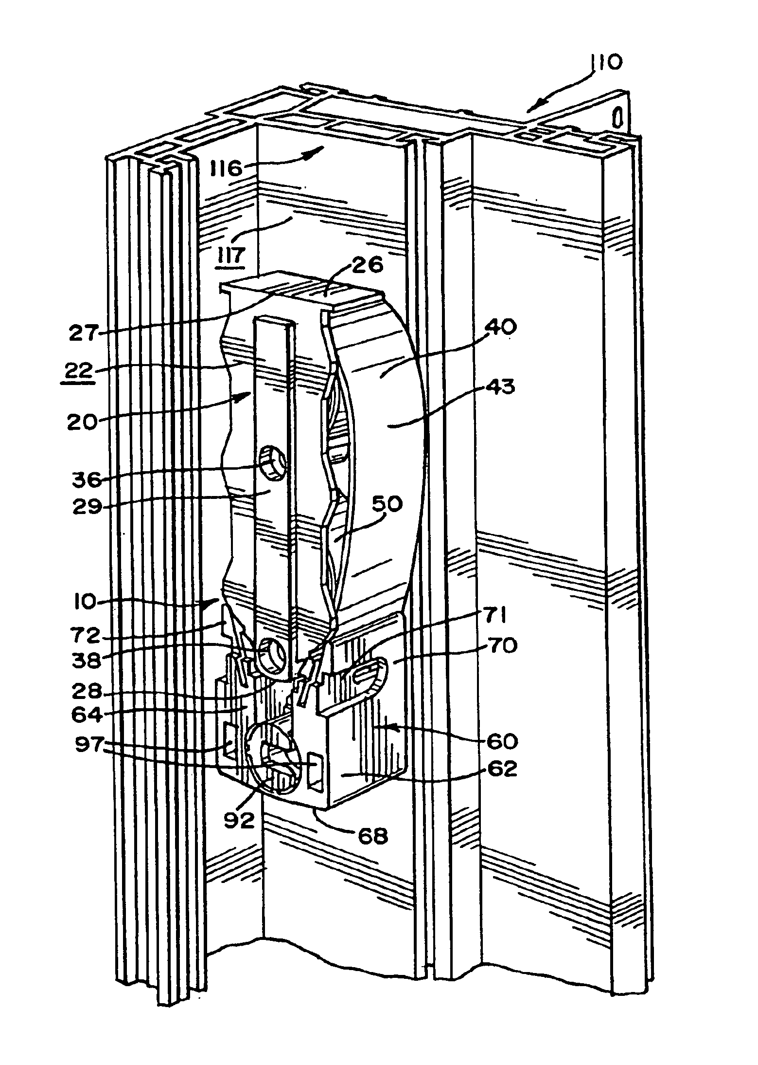 Spring balance assembly