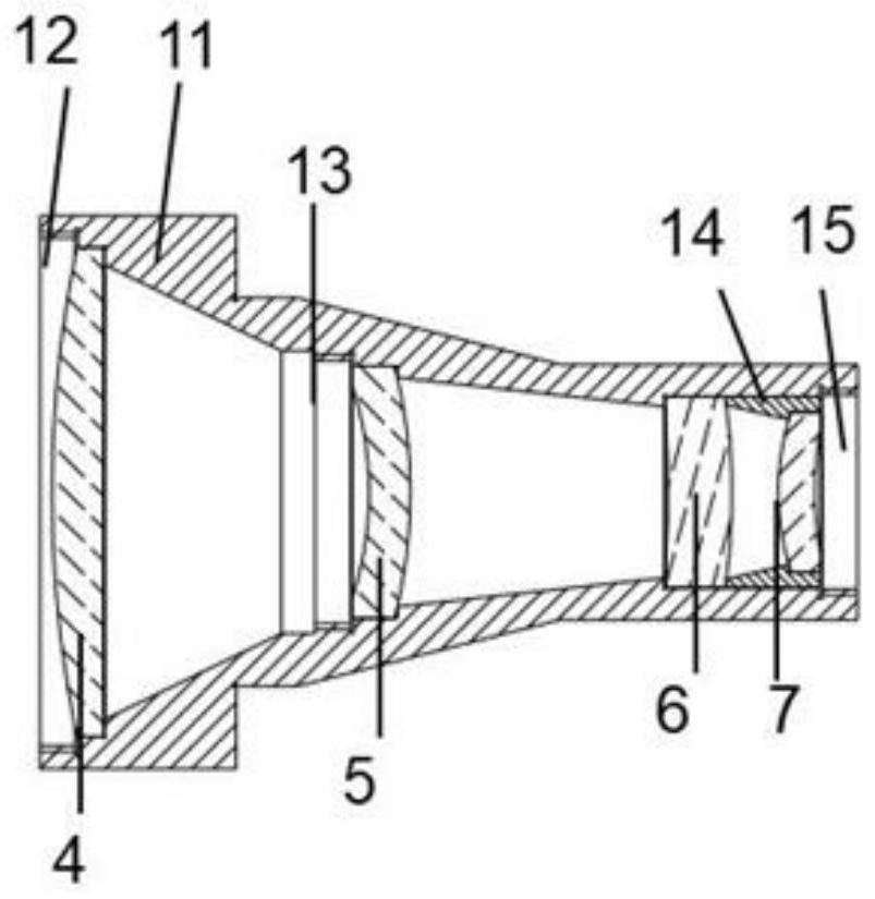 Snapshot Imaging Spectrometer Achromatic and Distortion Relay Imaging System