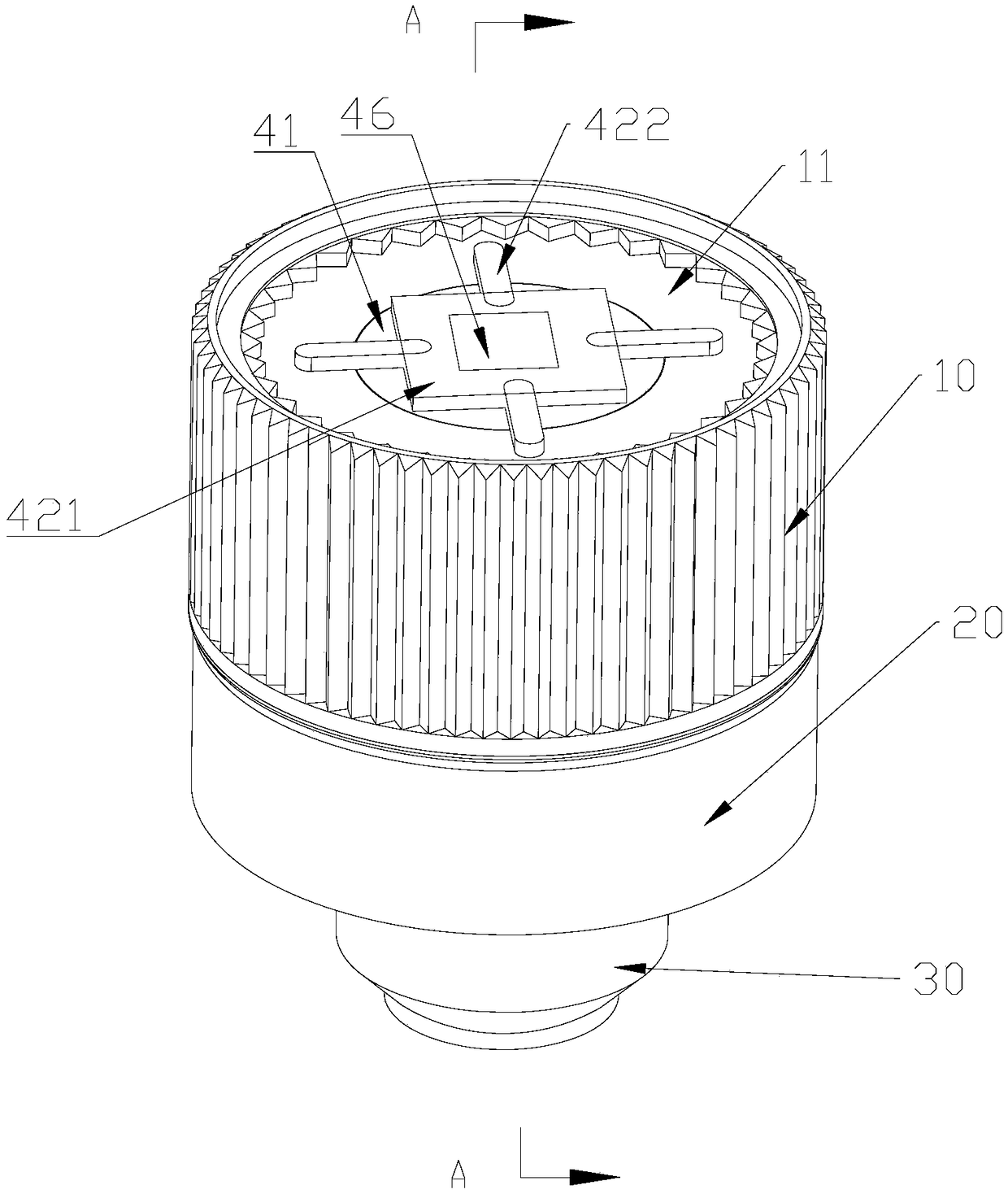 Cap opening self-destructing device of anti-counterfeit bottle cap