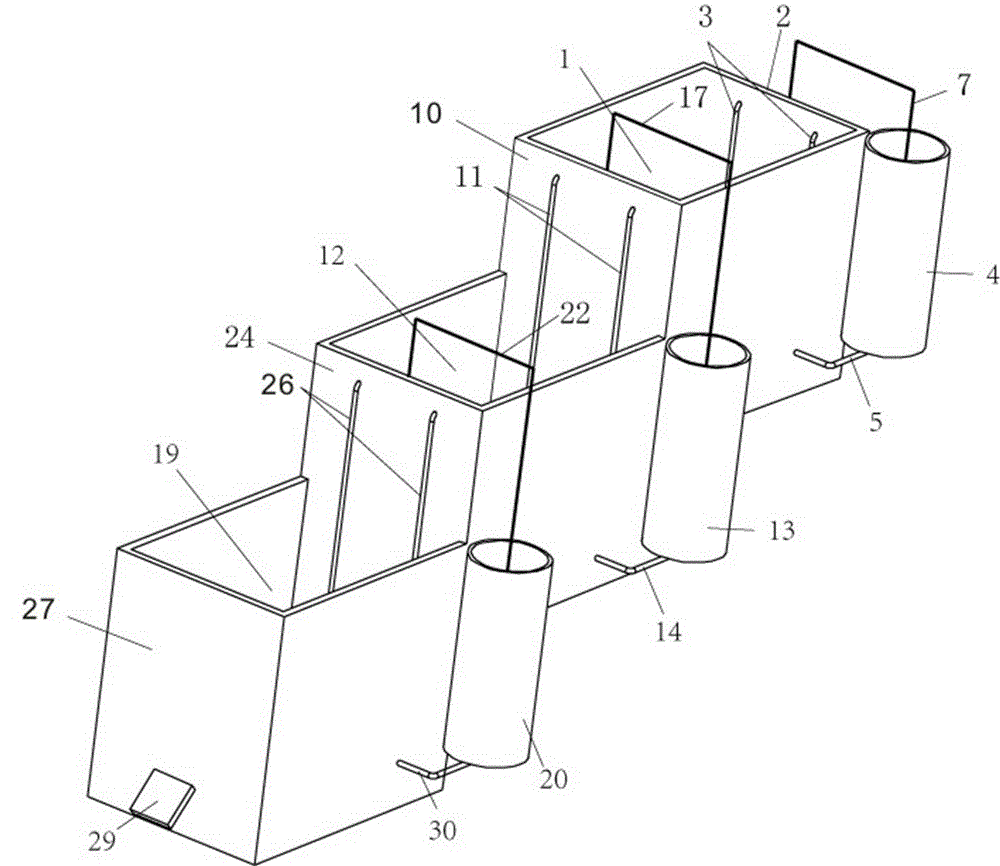 Fishway with automatically-lifting water level