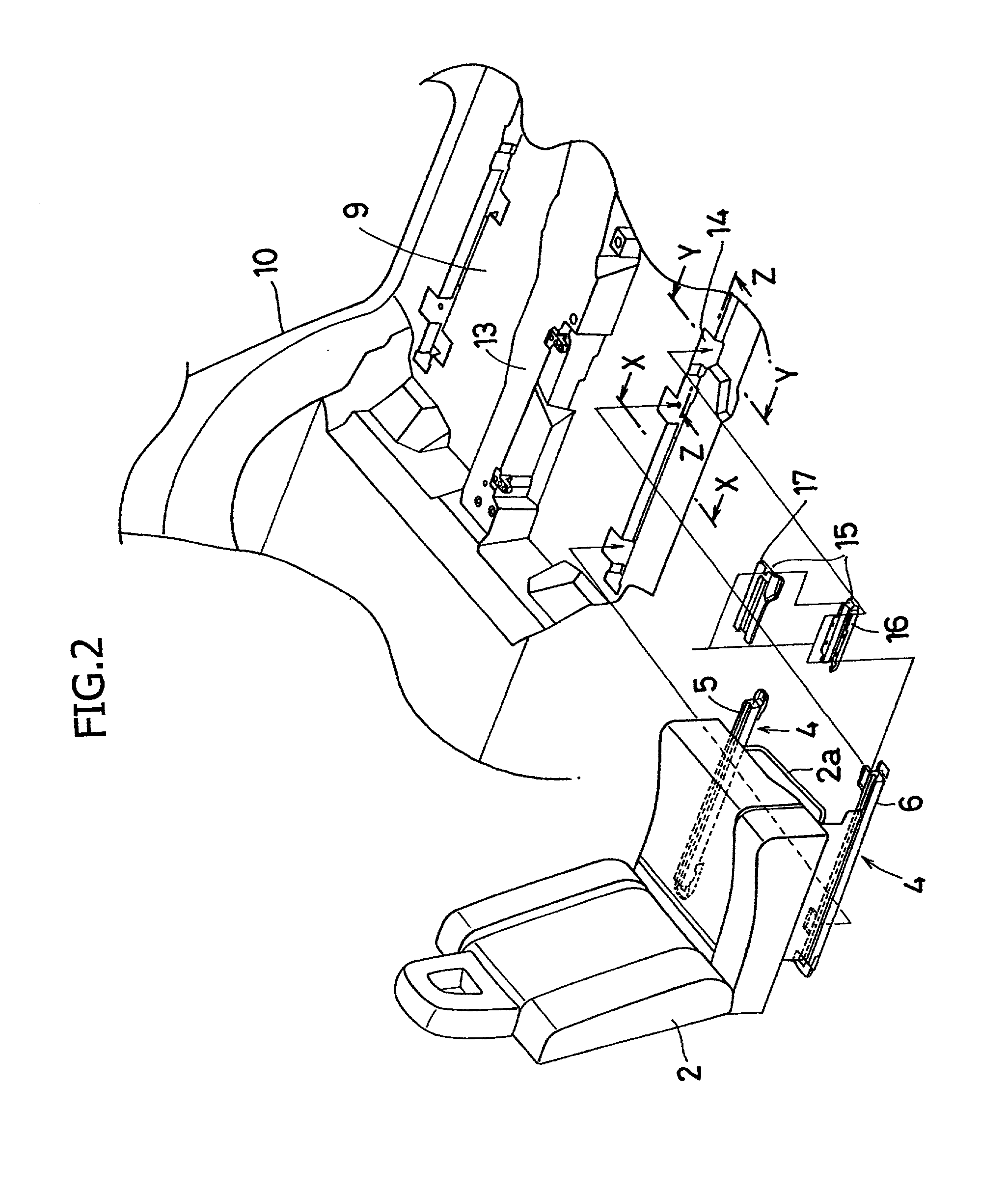 Seat sliding structure