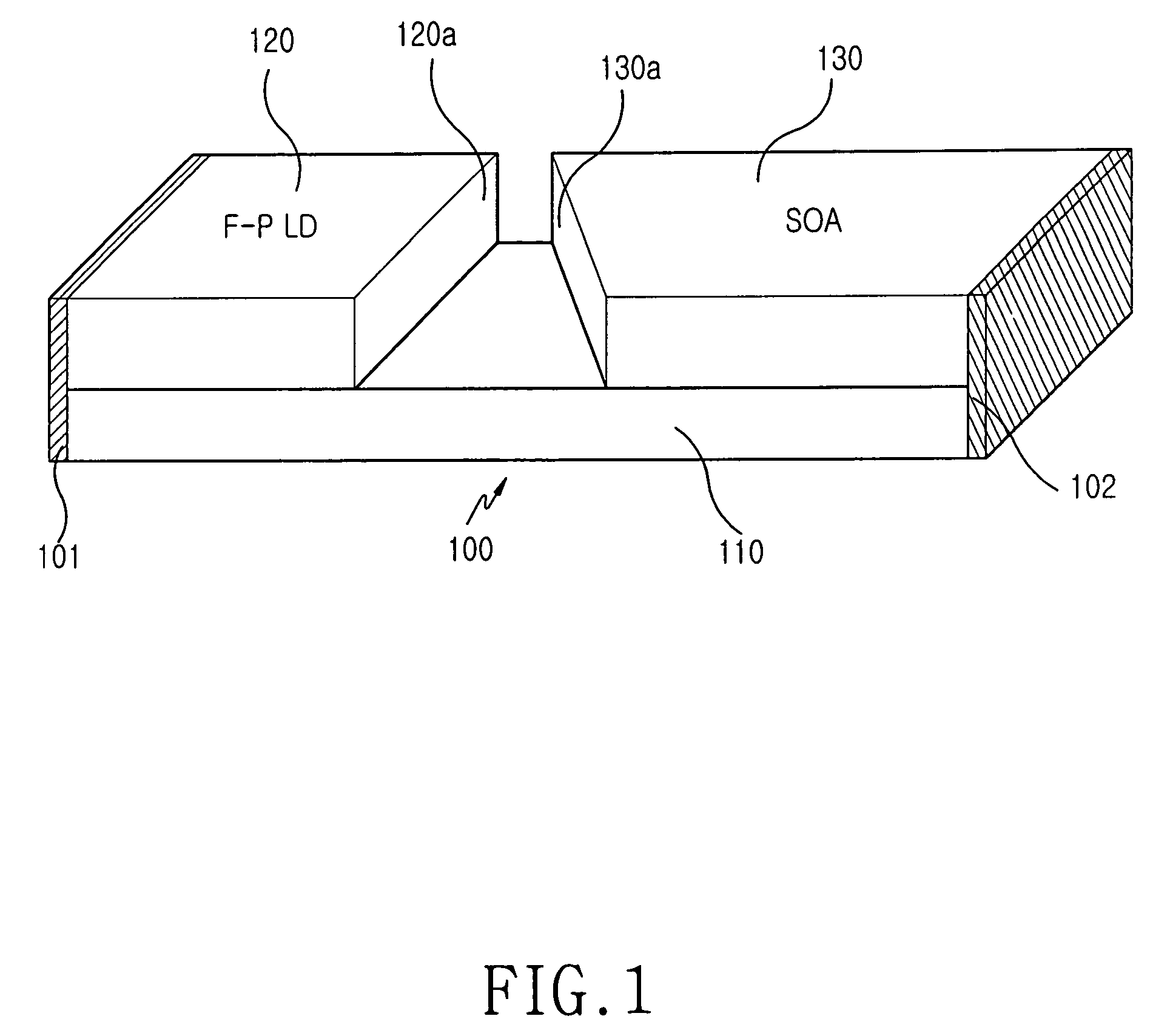 Low noise multi-wavelength light source and wavelength division multiplexing system using same